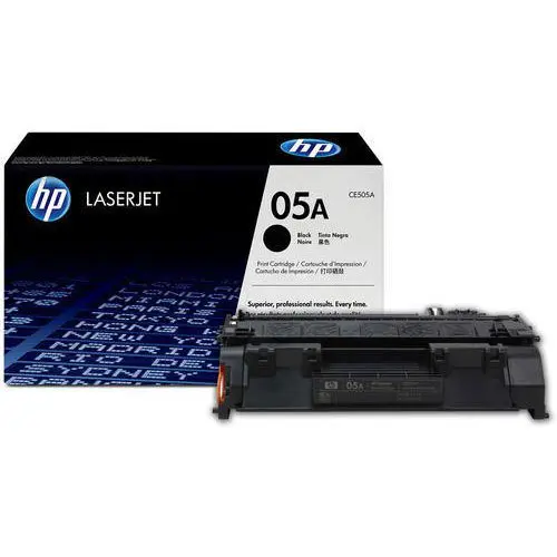 HP 05A Black Original LaserJet Toner Cartridge (CE505A)