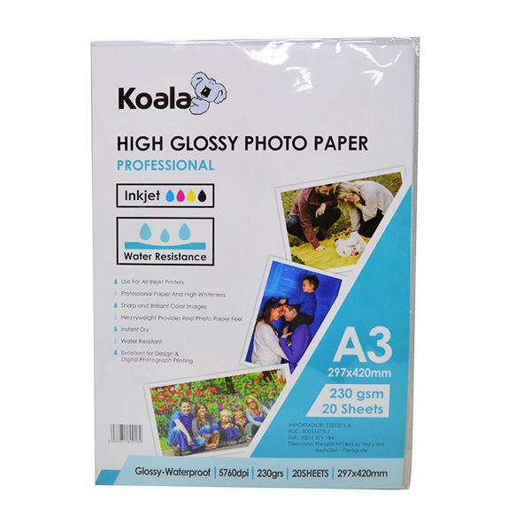 A3 Glossy Photo Paper 235gsm – Premium High-Resolution Inkjet Photo Printing Paper